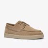 Scarpe da barca da uomo Lockford in pelle scamosciata Dark Sand Scarpe da barca da uomo Lockford in pelle scamosciata Dark Sand