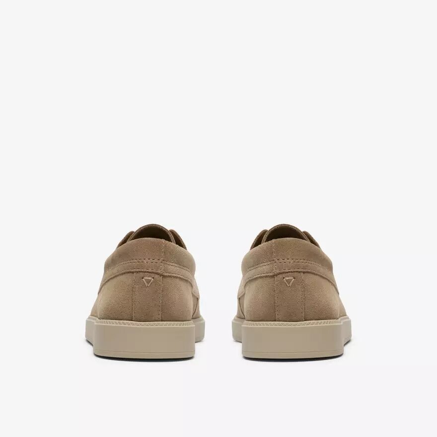 Scarpe da barca da uomo Lockford in pelle scamosciata Dark Sand Scarpe da barca da uomo Lockford in pelle scamosciata Dark Sand