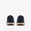 Scarpe da barca da uomo Sailview con lacci in nabuk blu navy