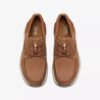 Scarpe da barca da uomo Sailview con lacci in nabuk marrone chiaro Scarpe da barca da uomo Sailview con lacci in nabuk marrone chiaro