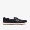 Scarpe da barca Flexway 2Eye da uomo in nabuk blu navy Scarpe da barca Flexway 2Eye da uomo in nabuk blu navy