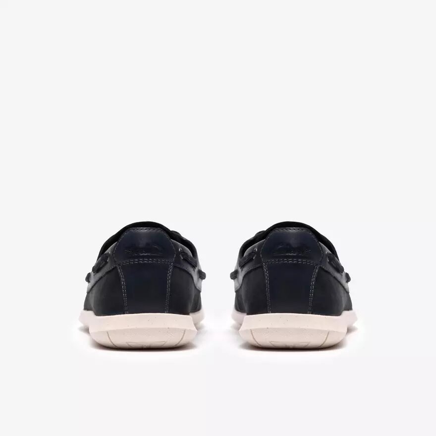 Scarpe da barca Flexway 2Eye da uomo in nabuk blu navy Scarpe da barca Flexway 2Eye da uomo in nabuk blu navy