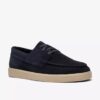 Scarpe da barca Lockford da uomo in pelle scamosciata blu navy