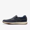 Scarpe da barca slip-on Sailview Step da uomo in nabuk blu navy