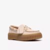 Scarpe da barca Torhill da donna in nabuk color crema Scarpe da barca Torhill da donna in nabuk color crema