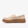 Scarpe da barca Torhill da donna in nabuk color crema Scarpe da barca Torhill da donna in nabuk color crema