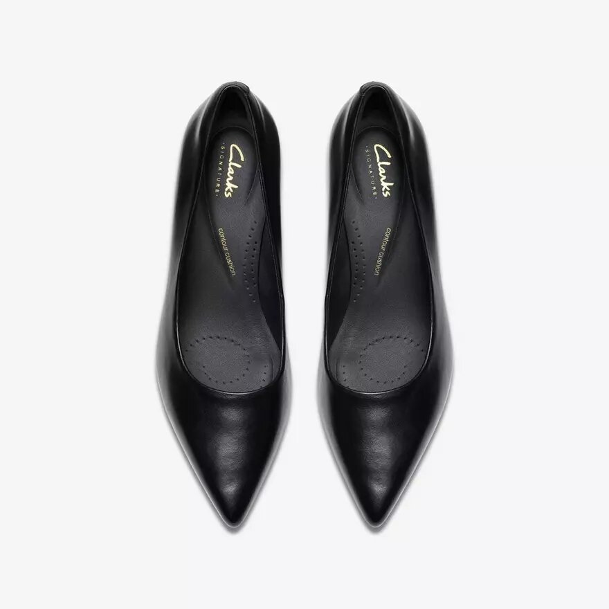 Scarpe da cerimonia da donna Zarey in pelle nera, taglie USA Scarpe da cerimonia da donna Zarey in pelle nera, taglie USA