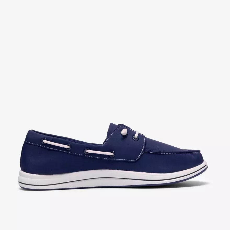 Scarpe da donna Breeze Edge blu navy Slip-on senza lacci Scarpe da donna Breeze Edge blu navy Slip-on senza lacci