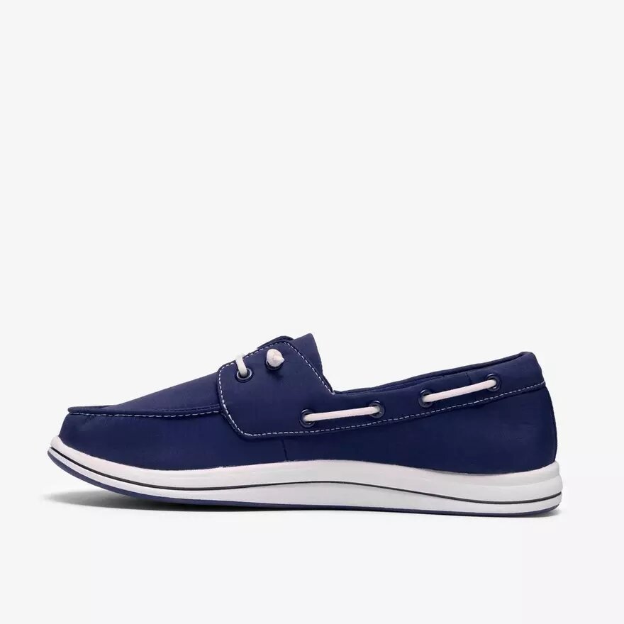 Scarpe da donna Breeze Edge blu navy Slip-on senza lacci Scarpe da donna Breeze Edge blu navy Slip-on senza lacci