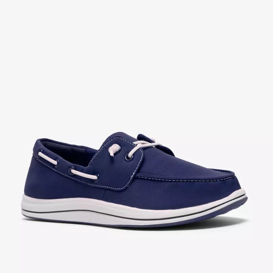 Scarpe da donna Breeze Edge blu navy Slip-on senza lacci Scarpe da donna Breeze Edge blu navy Slip-on senza lacci