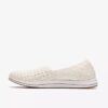 Scarpe da donna Breeze Lily bianche Slip-on senza lacci Scarpe da donna Breeze Lily bianche Slip-on senza lacci