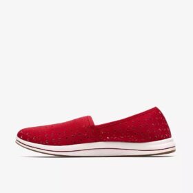 Scarpe da donna Breeze Lily Cherry Slip-on senza lacci