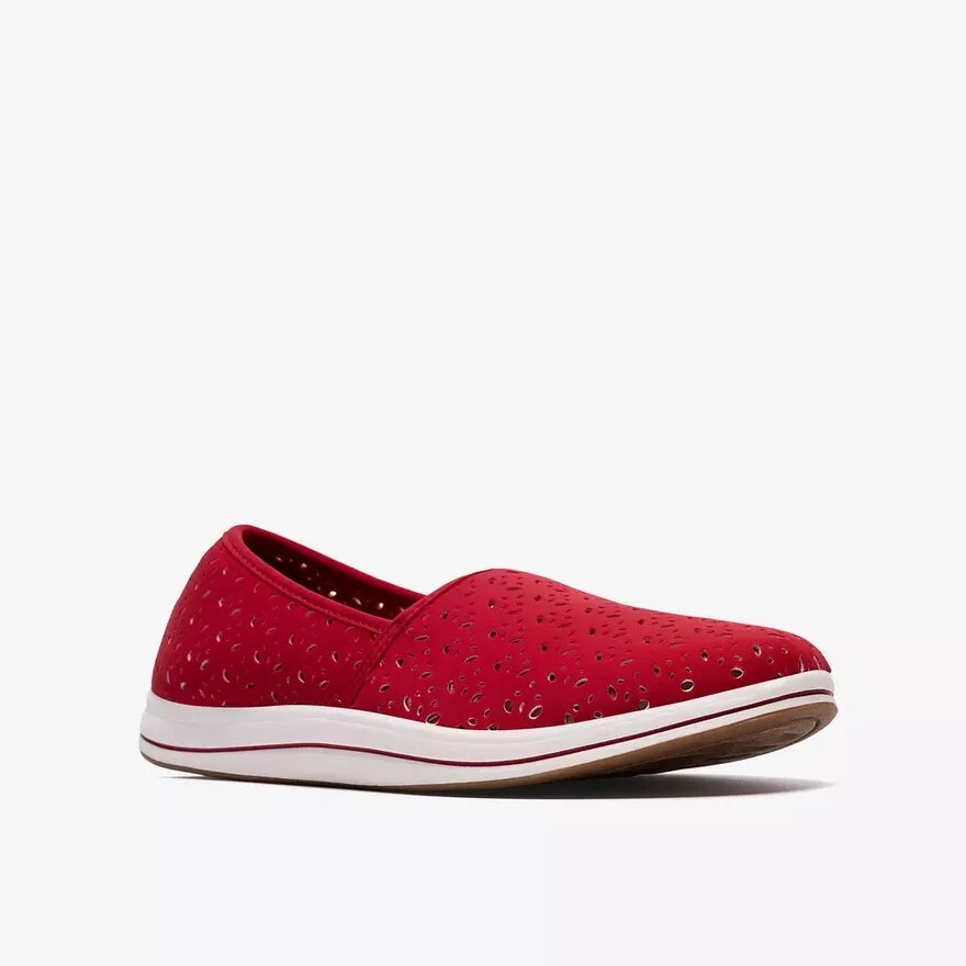 Scarpe da donna Breeze Lily Cherry Slip-on senza lacci Scarpe da donna Breeze Lily Cherry Slip-on senza lacci