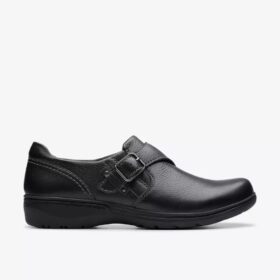 Scarpe da donna Carleigh Jazz in pelle nera