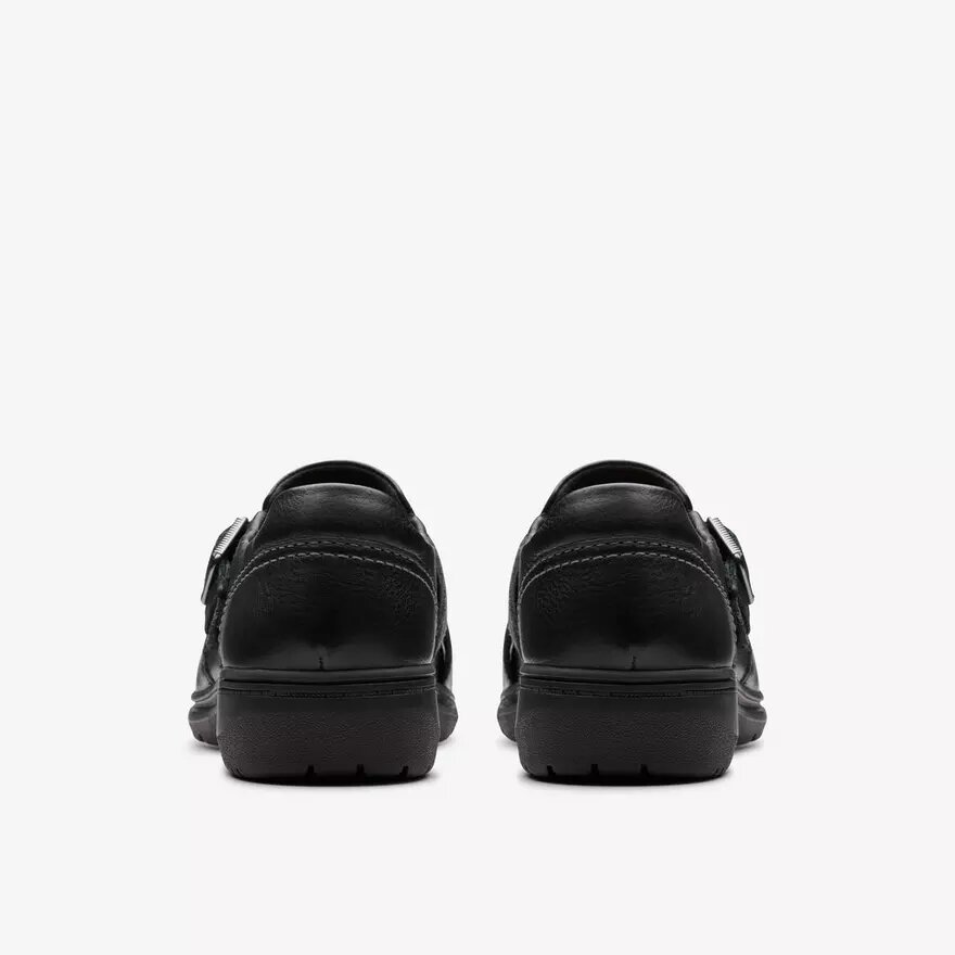 Scarpe da donna Carleigh Jazz in pelle nera Scarpe da donna Carleigh Jazz in pelle nera