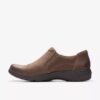 Scarpe da donna Carleigh Ray in nabuk color taupe Slip-on senza lacci