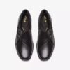 Scarpe da donna Lynell Slip-on in pelle nera senza lacci Scarpe da donna Lynell Slip-on in pelle nera senza lacci