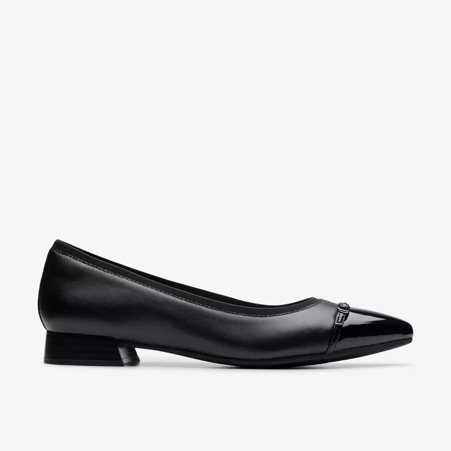 Scarpe da donna Natalyn in pelle nera scura Slip-on senza lacci Scarpe da donna Natalyn in pelle nera scura Slip-on senza lacci