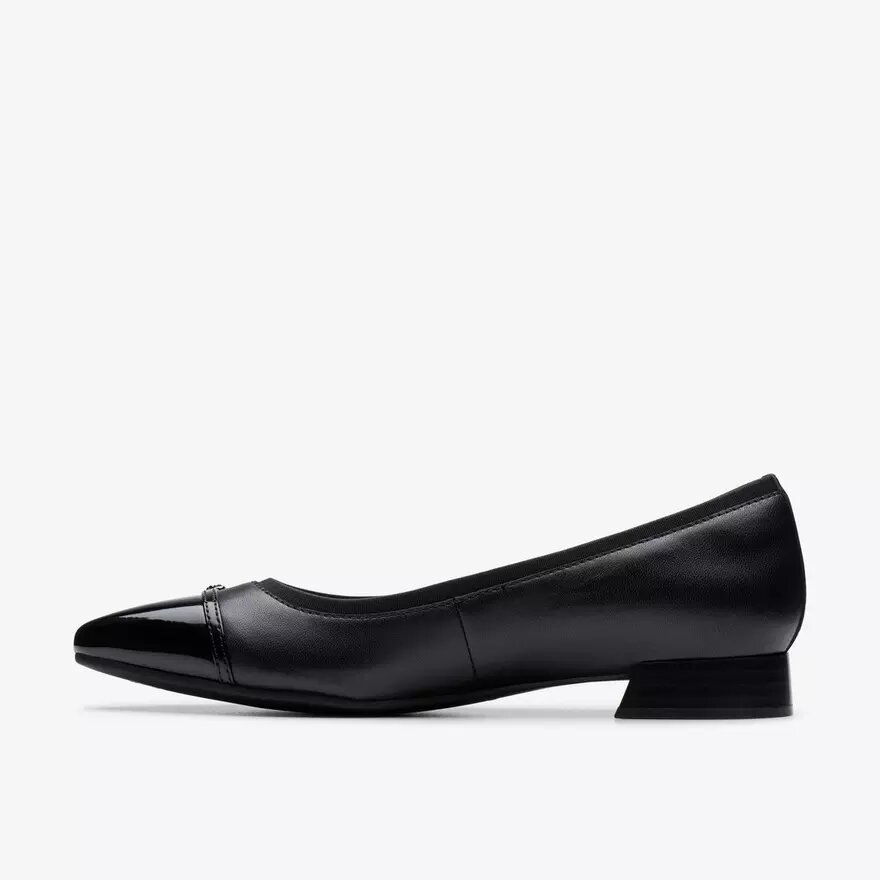 Scarpe da donna Natalyn in pelle nera scura Slip-on senza lacci Scarpe da donna Natalyn in pelle nera scura Slip-on senza lacci