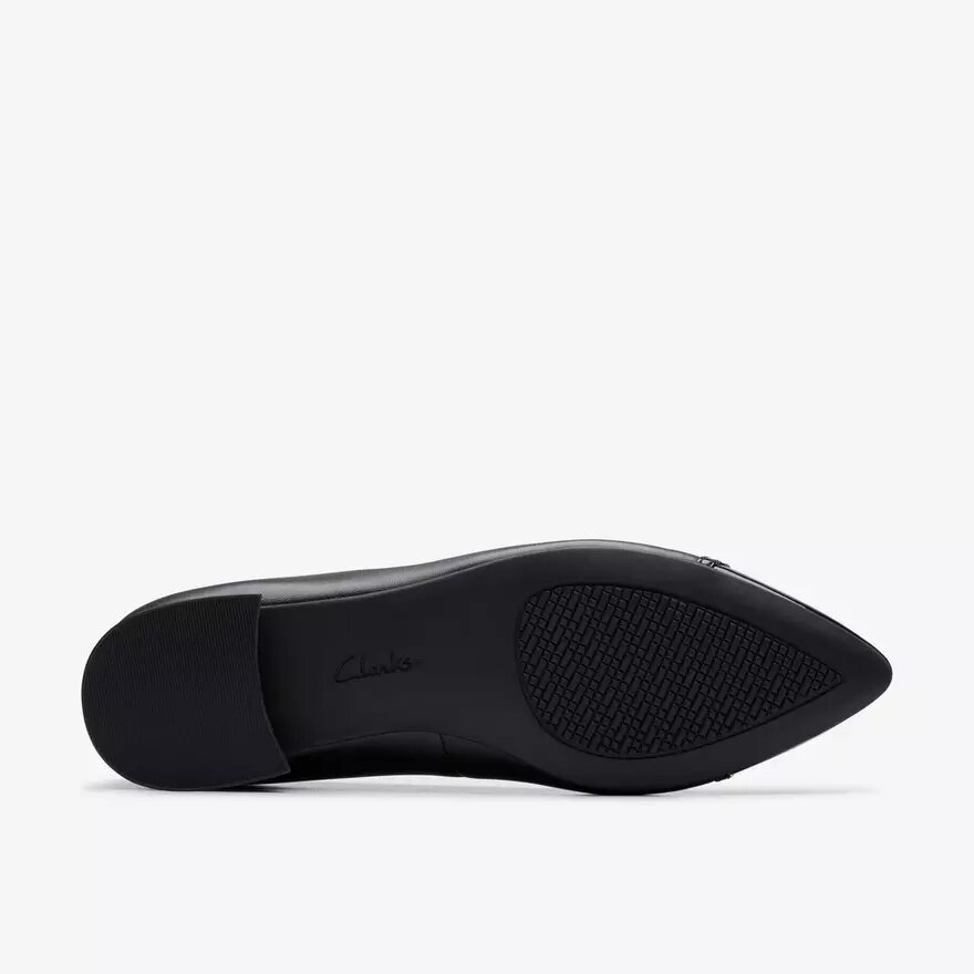 Scarpe da donna Natalyn in pelle nera scura Slip-on senza lacci Scarpe da donna Natalyn in pelle nera scura Slip-on senza lacci