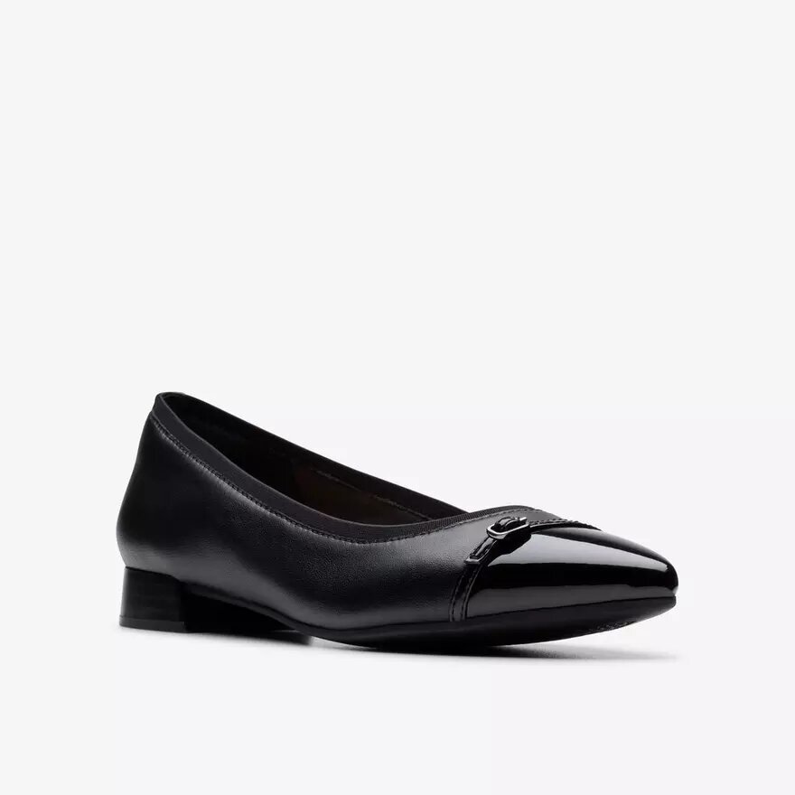 Scarpe da donna Natalyn in pelle nera scura Slip-on senza lacci Scarpe da donna Natalyn in pelle nera scura Slip-on senza lacci