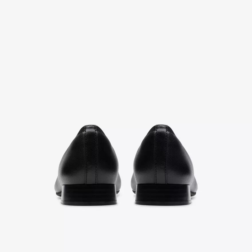 Scarpe da donna Natalyn in pelle nera scura Slip-on senza lacci Scarpe da donna Natalyn in pelle nera scura Slip-on senza lacci
