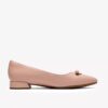 Scarpe da donna Natalyn Trim in pelle rosa chiaro Slip-on senza lacci Scarpe da donna Natalyn Trim in pelle rosa chiaro Slip-on senza lacci