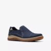 Scarpe da donna Orlene Slip-on in nabuk blu navy Scarpe da donna Orlene Slip-on in nabuk blu navy