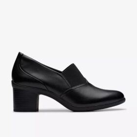 Scarpe da donna Shaya Tess in pelle nera