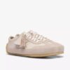 Scarpe da donna Tor Low in pelle scamosciata bianco sporco stringate Scarpe da donna Tor Low in pelle scamosciata bianco sporco stringate