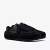 Scarpe da donna Tor Low in pelle scamosciata nera stringate
