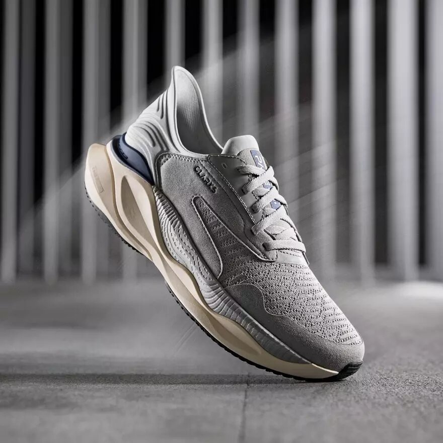 Scarpe da passeggio da uomo Pace Walk grigie Scarpe da passeggio da uomo Pace Walk grigie