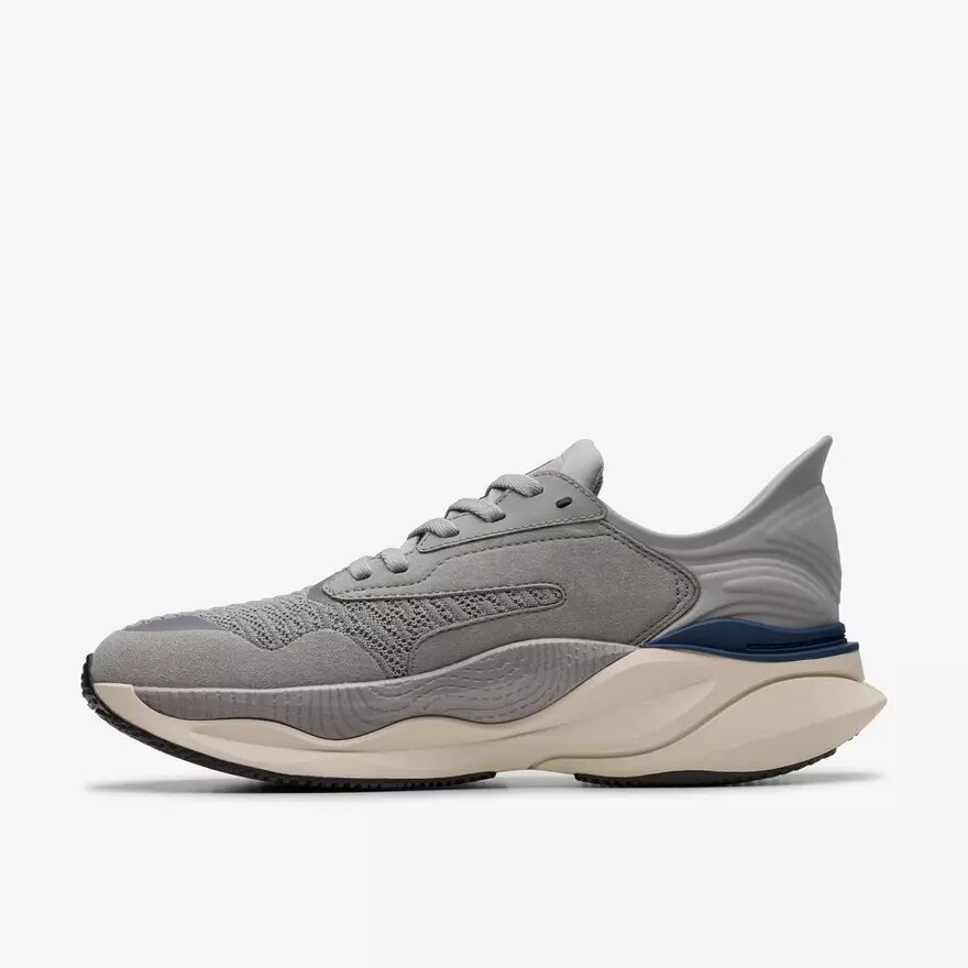 Scarpe da passeggio da uomo Pace Walk grigie Scarpe da passeggio da uomo Pace Walk grigie