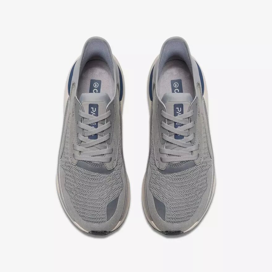 Scarpe da passeggio da uomo Pace Walk grigie Scarpe da passeggio da uomo Pace Walk grigie