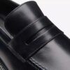 Scarpe da uomo Aldwin Step in pelle nera Scarpe da uomo Aldwin Step in pelle nera