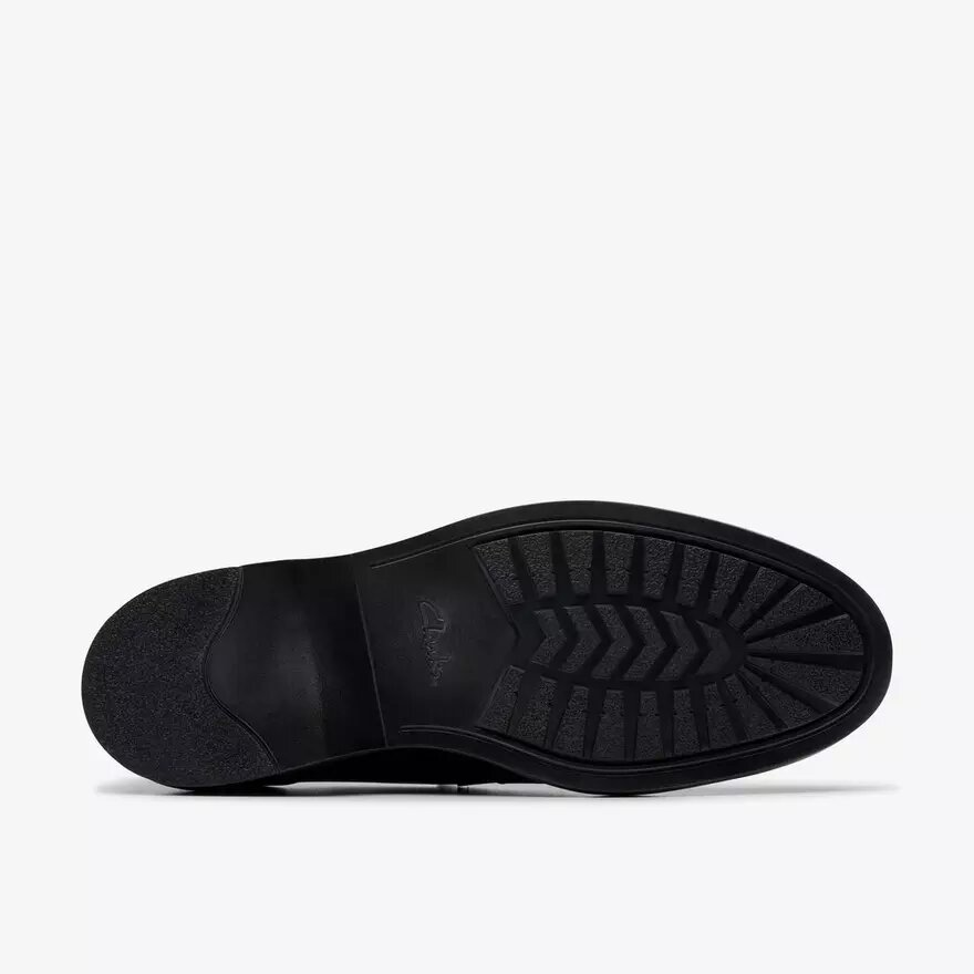Scarpe da uomo Aldwin Step in pelle nera Scarpe da uomo Aldwin Step in pelle nera