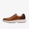 Scarpe da uomo Craftwell con lacci in pelle marrone chiaro Scarpe da uomo Craftwell con lacci in pelle marrone chiaro
