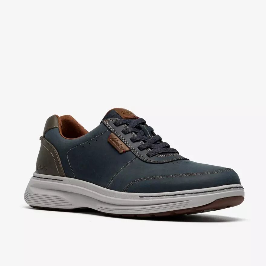 Scarpe da uomo Craftwell Lace in pelle blu navy Scarpe da uomo Craftwell Lace in pelle blu navy