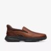 Scarpe da uomo Craftwell Step marroni in pelle scamosciata, senza lacci Scarpe da uomo Craftwell Step marroni in pelle scamosciata, senza lacci