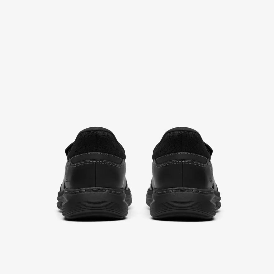 Scarpe da uomo Craftwell Step nere in pelle scamosciata, senza lacci Scarpe da uomo Craftwell Step nere in pelle scamosciata, senza lacci