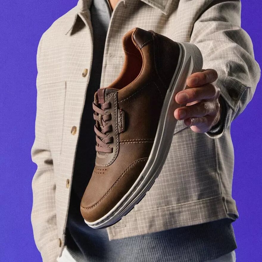 Scarpe da uomo Craftwell stringate in pelle cerata Scarpe da uomo Craftwell stringate in pelle cerata