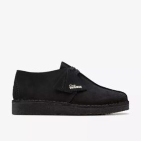 Scarpe da uomo Desert Trek in pelle scamosciata nera (USA)