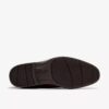 Scarpe da uomo Eldredge Step in pelle marrone scuro Scarpe da uomo Eldredge Step in pelle marrone scuro