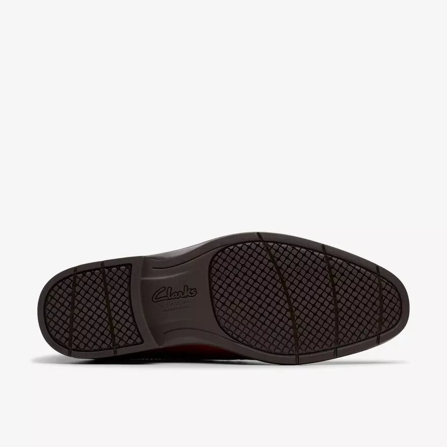 Scarpe da uomo Eldredge Step in pelle marrone scuro Scarpe da uomo Eldredge Step in pelle marrone scuro