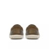 Scarpe da uomo Flexway Step in maglia color oliva Slip-on senza lacci