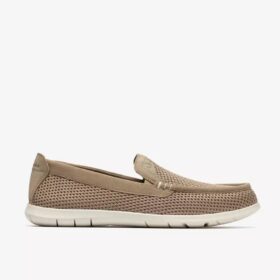 Scarpe da uomo Flexway Step Sand Knit Slip-on