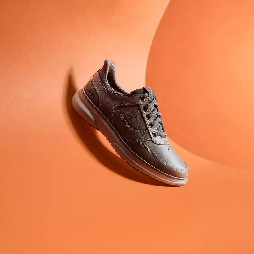 Scarpe da uomo Mullan Easy in pelle marrone scuro Scarpe da uomo Mullan Easy in pelle marrone scuro