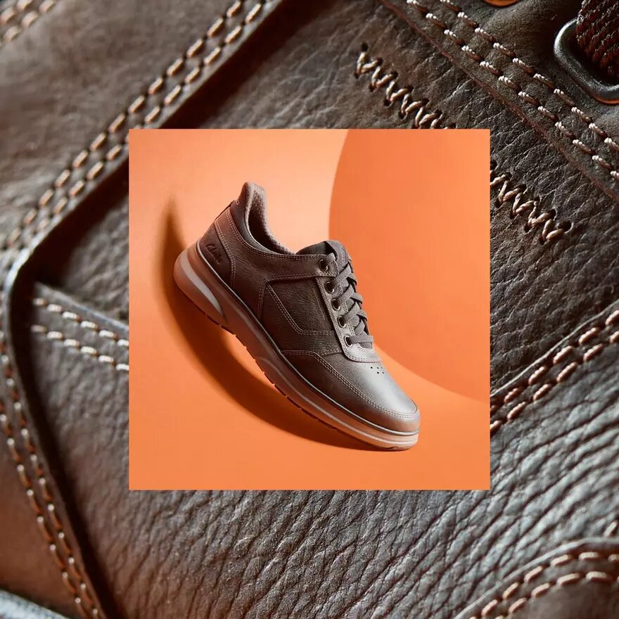 Scarpe da uomo Mullan Easy in pelle marrone scuro Scarpe da uomo Mullan Easy in pelle marrone scuro