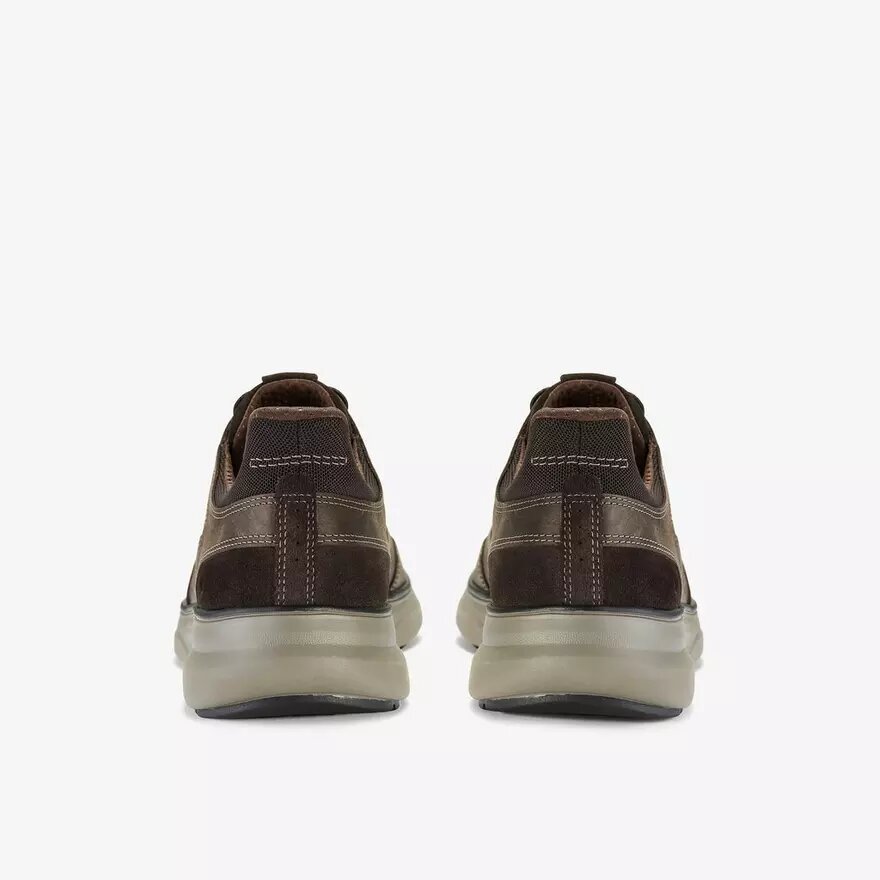 Scarpe da uomo Mullan Easy in pelle marrone scuro Scarpe da uomo Mullan Easy in pelle marrone scuro