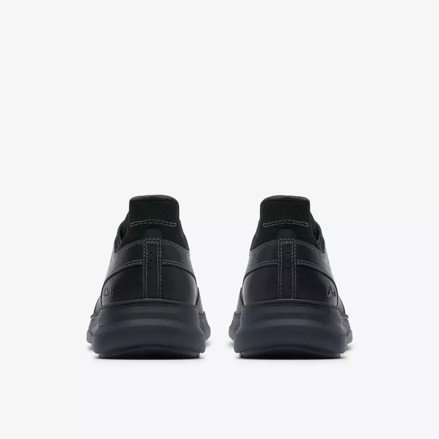 Scarpe da uomo Mullan Easy in pelle nera Scarpe da uomo Mullan Easy in pelle nera